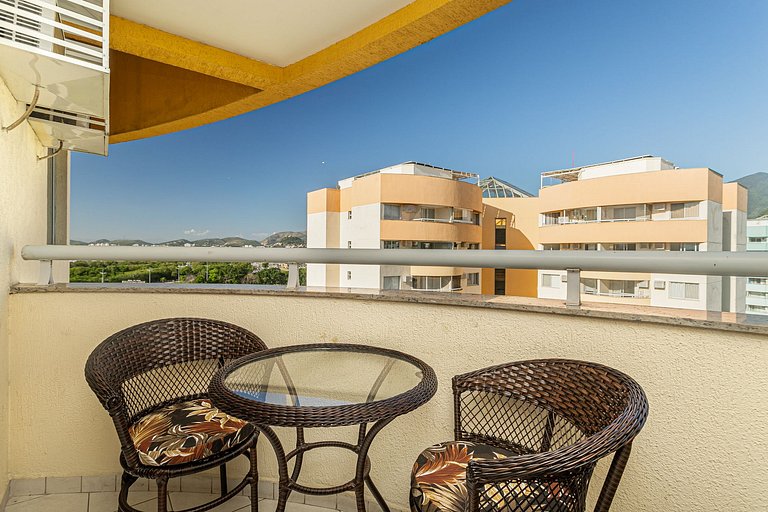 Apt Confortavel - Garagem e Lazer na Vila do Pan