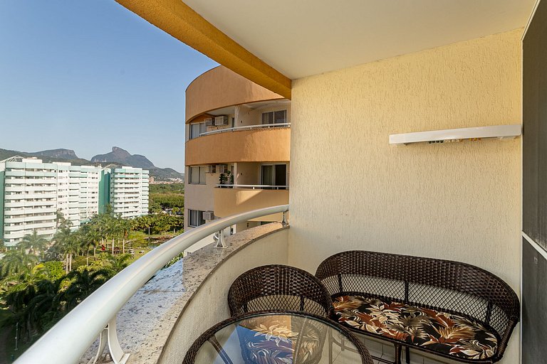 Apt Confortavel - Garagem e Lazer na Vila do Pan