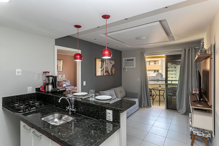 Apt Confortavel - Garagem e Lazer na Vila do Pan