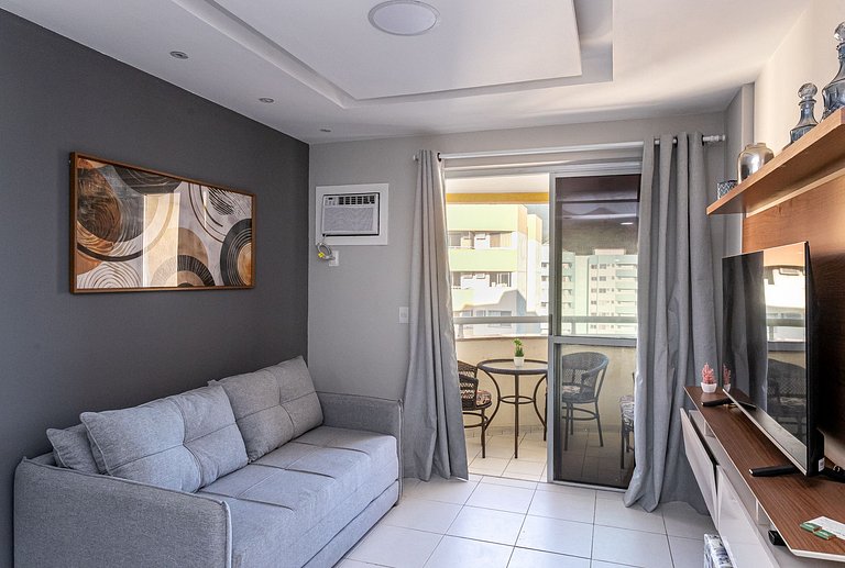 Apt Confortavel - Garagem e Lazer na Vila do Pan