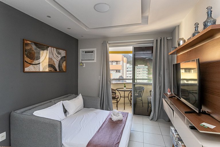 Apt Confortavel - Garagem e Lazer na Vila do Pan