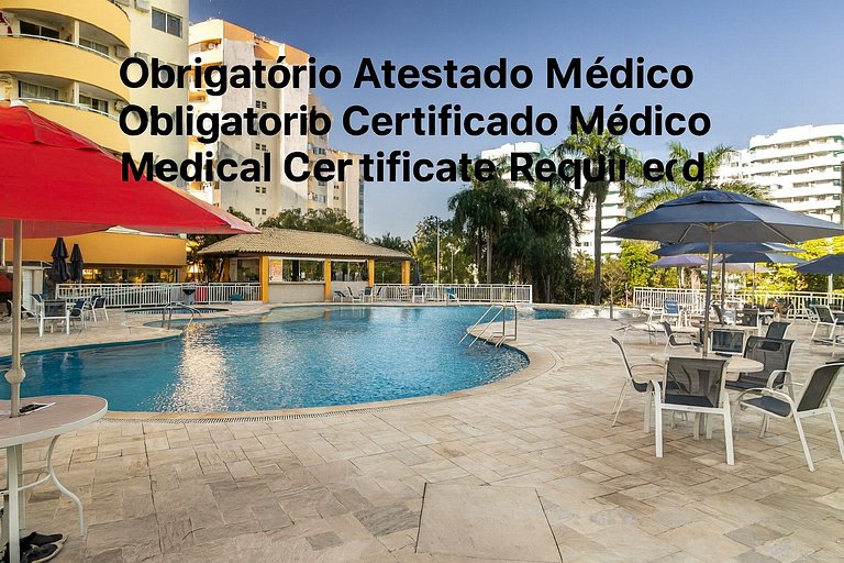 Apt Confortavel - Garagem e Lazer na Vila do Pan